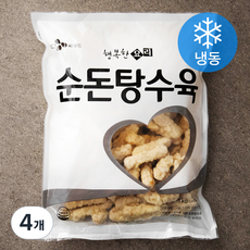 CJ씨푸드 행복한요리 순돈 탕수육 (냉동), 1kg, 4개