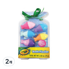 크레욜라 배쓰밤 물고기, 75g, 2개