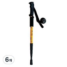 고강도 알루미늄 스틱 지팡이, 골드, 6개