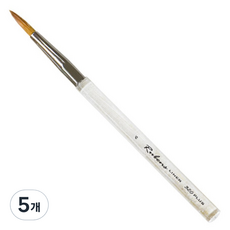 루벤스 320PLUS 세필 인조투명, 6호, 5개