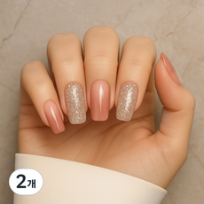 잇템샵 프리상콤 젤네일 스트립 스티커, 프리상콤044, 2개