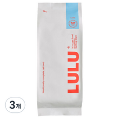 룰루키친 룰루 램 강아지 화식사료 (냉동), 양, 1kg, 3개