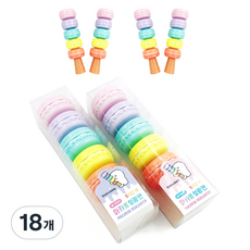 Withna 馬卡龍螢光筆包裝盒 82-0035, 混合色, 18個