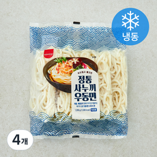 삼립 정통 사누끼 우동면 5인분 (냉동), 1.2kg, 4개