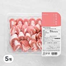 돈마루 한돈 등심덧살 구이용 (냉장), 500g, 5개