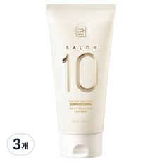 미쟝센 살롱10 단백질 트리트먼트 손상 모발용, 280ml, 3개