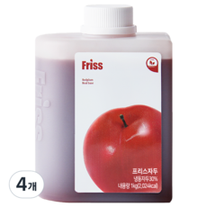 Friss 李子濃縮液, 1kg, 4個