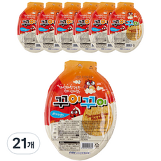 꾸이꾸이 어포스낵, 30g, 21개