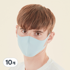 AIRGILL 可水洗立體口罩 S號, 藍色集線器, 10個