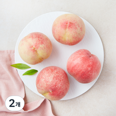 산들이랑 하우스 복숭아 4입, 2개, 700g