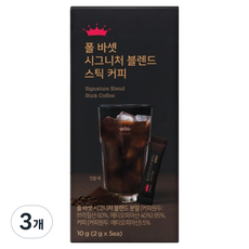 폴바셋 시그니처 블렌드 스틱커피, 2g, 5개입, 3개