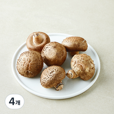 유기농 표고버섯, 150g, 4개