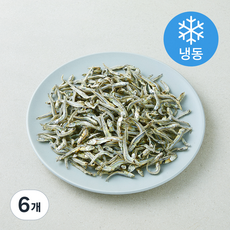 엄마애바다 고소하고 담백한 볶음 조림용 건조멸치 (냉동), 6개, 250g