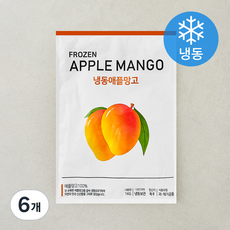 지안 페루산 애플망고 (냉동), 6개, 1kg
