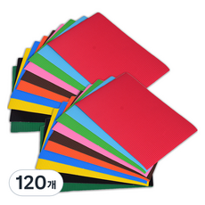 MaDaKkuMi 彩色瓦楞紙, 24 混合顏色, 120個