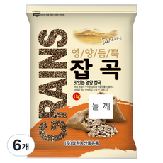 삼원농산 중국산 수입 들깨, 6개, 1kg