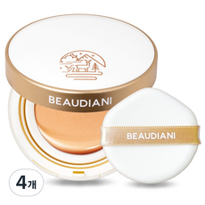 BEAUDIANI 網狀緊緻氣墊, 3號深層遮瑕日常, 4個