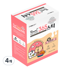 프리미요 고양이 짜먹는 365스틱 영양제, 60회분, 면역/항산화, 4개