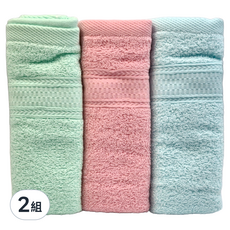 儂儂 最乾淨毛巾 3條 Set, 規格 32x76 公分, 台灣生產, 100% 純棉, 顏色隨機, 2組