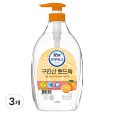 Chamgreen True Wash 檸檬酸柳橙潔淨洗碗精, 3個, 965ml