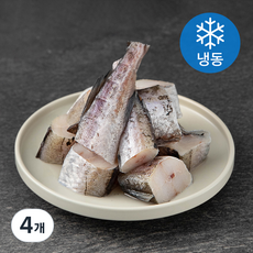 서풍앤쿡 러시아산 손질 동태 토막 (냉동), 1.5kg, 4개