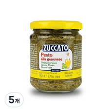 주카토 바질페스토, 190g, 5개