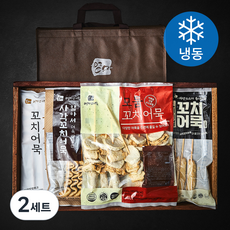 영자어묵 꼬치어묵 4종 선물세트 1760g + 쇼핑백 (냉동), 2세트