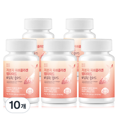 저분자 피쉬콜라겐 펩타이드 비오틴 플러스 맑은습관, 10개, 90정