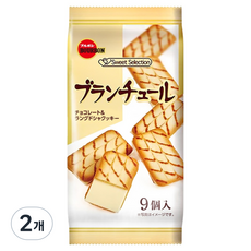 Bourbon Langue de Chat白色餅乾零食進口零食, 70g, 2個