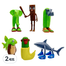 아트조이 이탈리안 브레인롯 피규어 6종 세트 B, 2세트