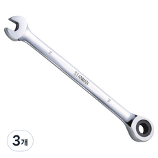 StanMan 齒輪棘輪扳手 扳手 7mm, 3個