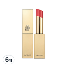 더샘 엠 터치 샤인 립스틱, 6개, RD01 글로잉 로즈