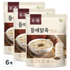 Bon 本粥 紫蘇雞粥, 6個, 330g