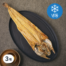 우물우물 껍질없는 황태 제사포 (냉동), 3개, 70g