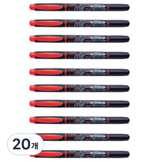 Tombow 蜻蜓牌 螢coat Tombow COAT 螢光筆, 紅色, 20個