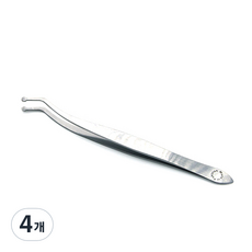 NAILNARA 빅스톤 트위져, 4개