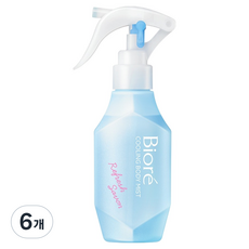 비오레 쿨링 바디 미스트 비누향, 6개, 120ml