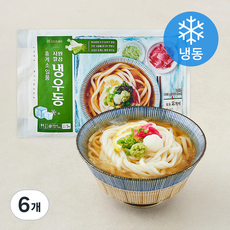 휴게소일품 시원깔끔 냉우동 2인분 (냉동), 869g, 6개