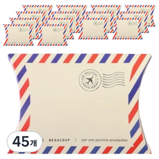 헬로우모리스 에어포스트 반달상자 S, 혼합색상, 45개