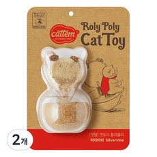 cattem 貓咪不倒翁玩具 6 x 11 cm, 不倒翁保利馬塔比, 2個