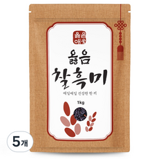 옳음애 국산 찰흑미, 1kg, 5개