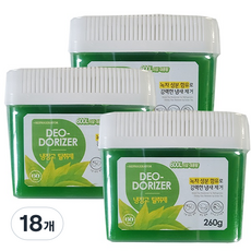 Herb Story 冰箱除臭劑綠茶凝膠原創產品, 160g, 18個