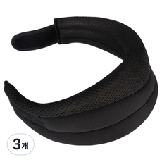 힘룸 다용도 목보호대 블랙, 3개