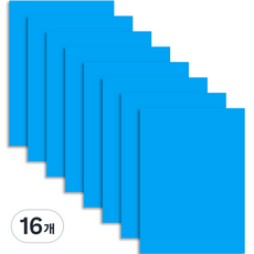 彩色硬紙板 1T 海洋色, 4開, 16個
