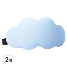 Rositera 雲朵睡眠眼罩 藍色, 2個, 1入