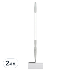 Clean Trouble Shooter 輕鬆撕除直線切割除塵滾筒 手柄 + 收納盒 + 2段連接桿組合, 2套