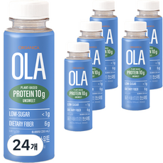 올가니카 올라 프로틴 드링크 언스위트, 250ml, 24개