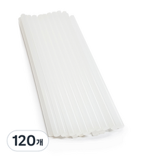 TOOLSPIA 熱熔膠條 小款 7mm x 20cm, 120個