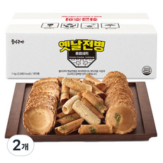 Kkuliguma 古早味綜合煎餅組, 1kg, 2盒