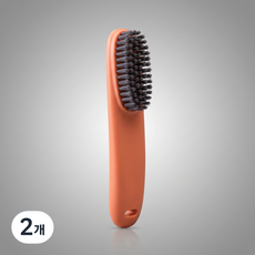 Malltoday 鞋履保養 運動鞋 服飾 洗滌刷, 橘色, 2個